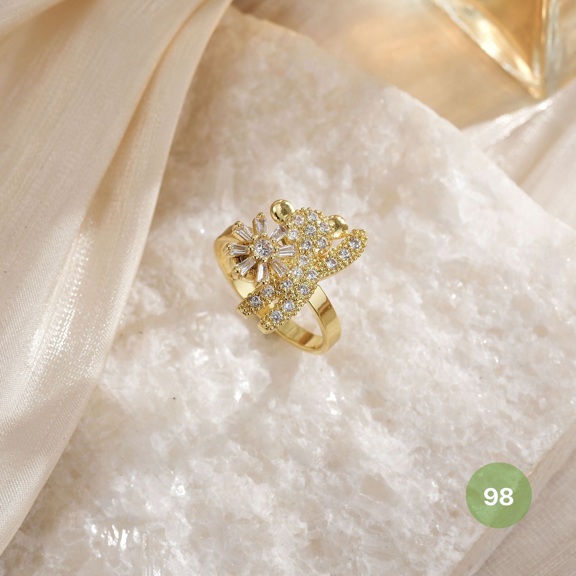 Golden Spinner Ring