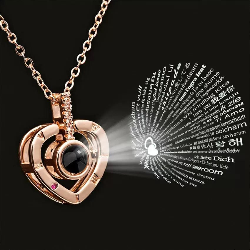 I love u in 100 languages Necklace - Blind Bag