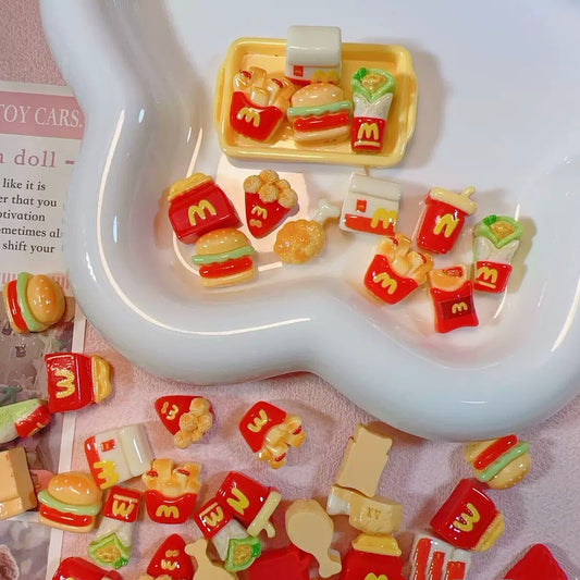 McDonad Cute Food Charms