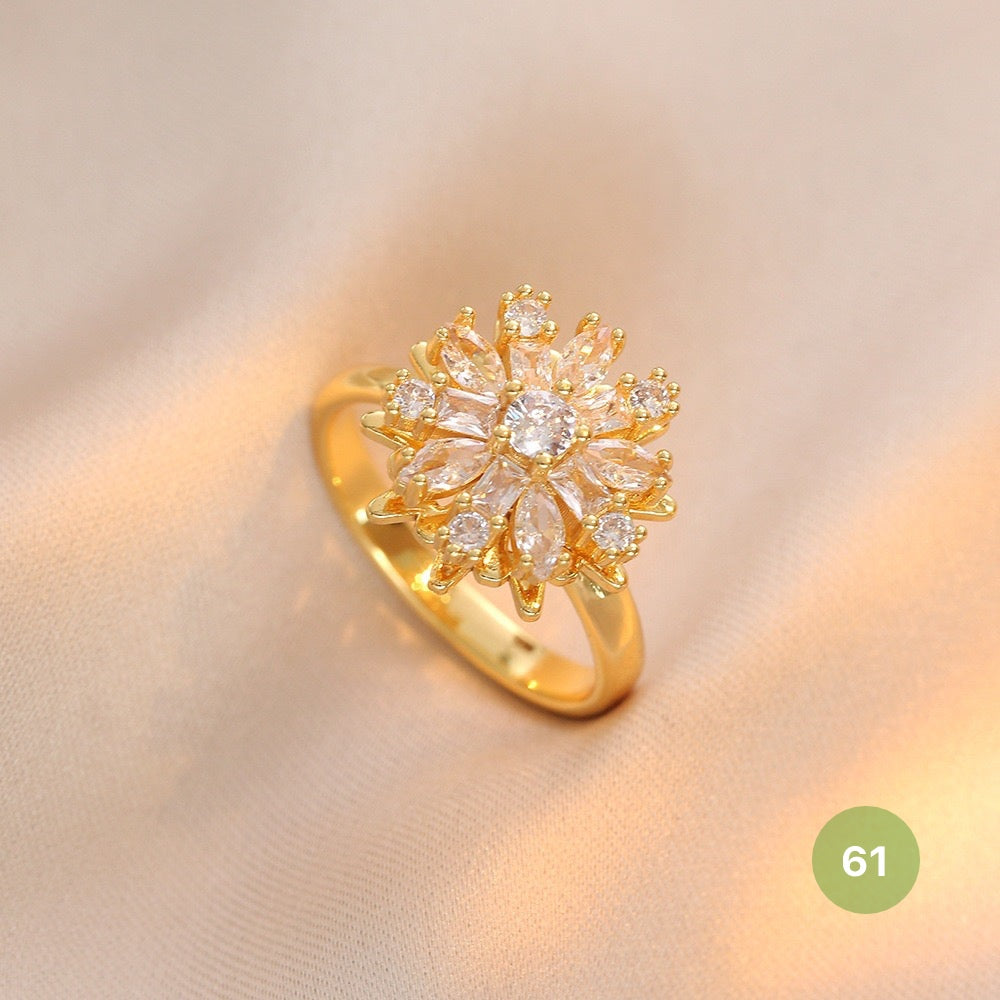 Golden Spinner Ring
