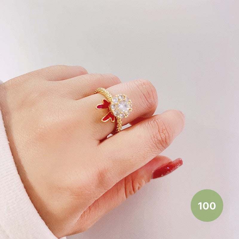 Golden Spinner Ring