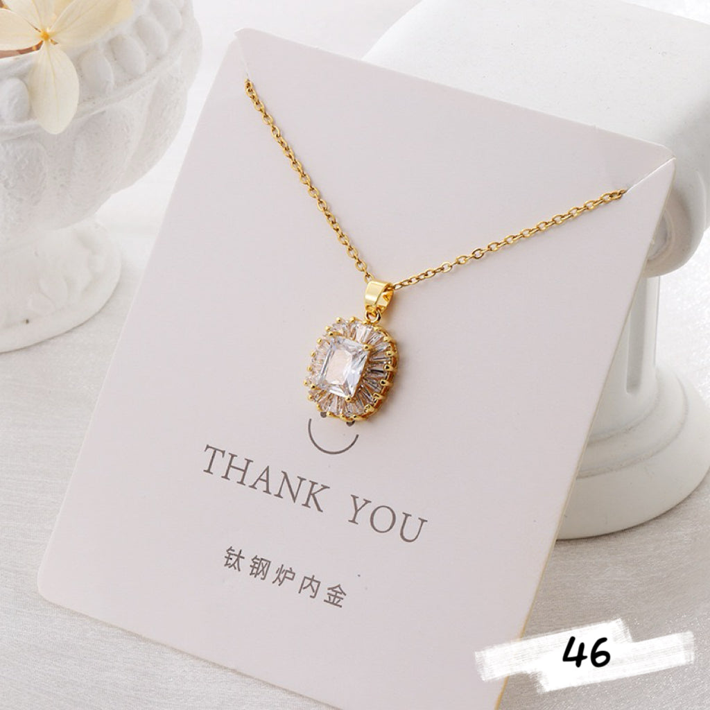 Shiny Golden Necklace