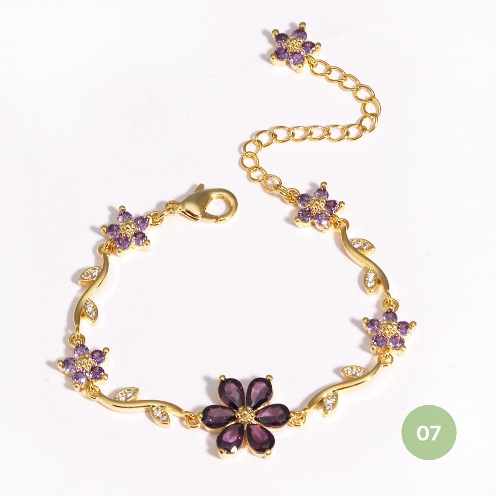 Dainty Flower Bracelets