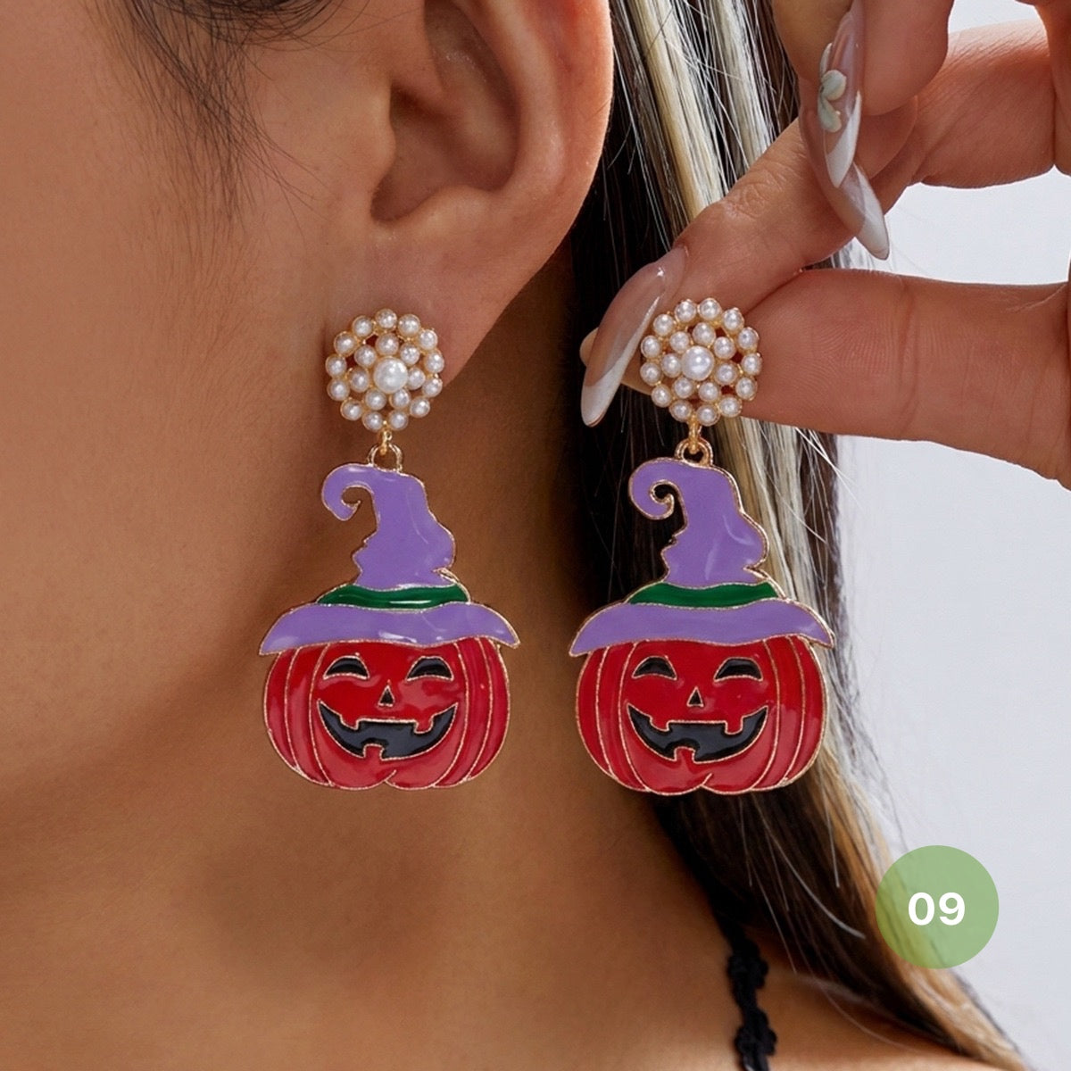 Halloween Candy Dangle Earrings