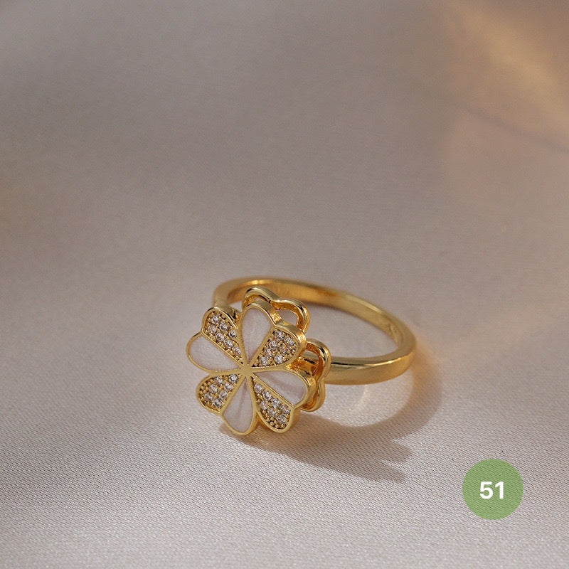 Golden Spinner Ring