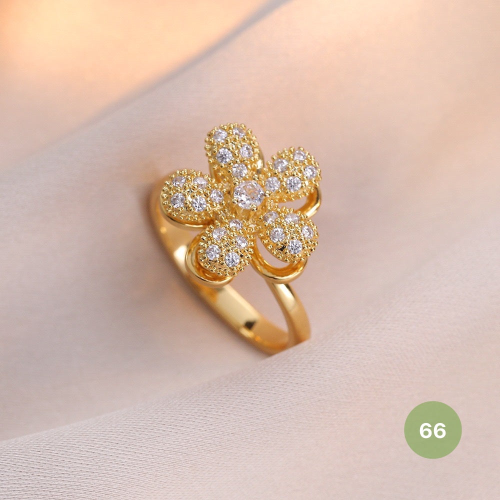 Golden Spinner Ring
