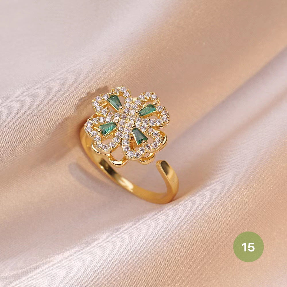 Golden Spinner Ring