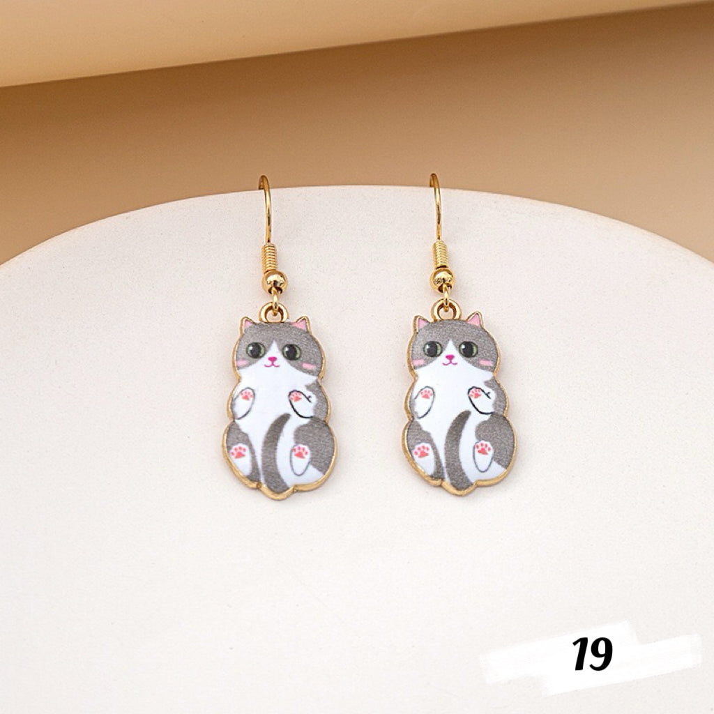 Cute Cat Series Earrings