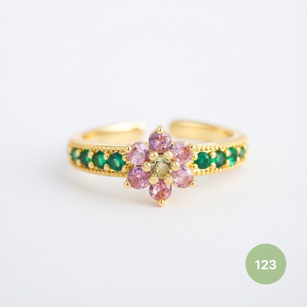 Dainty Rings - golden and silver
