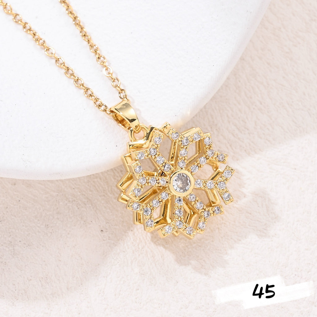 Shiny Spinner Necklace