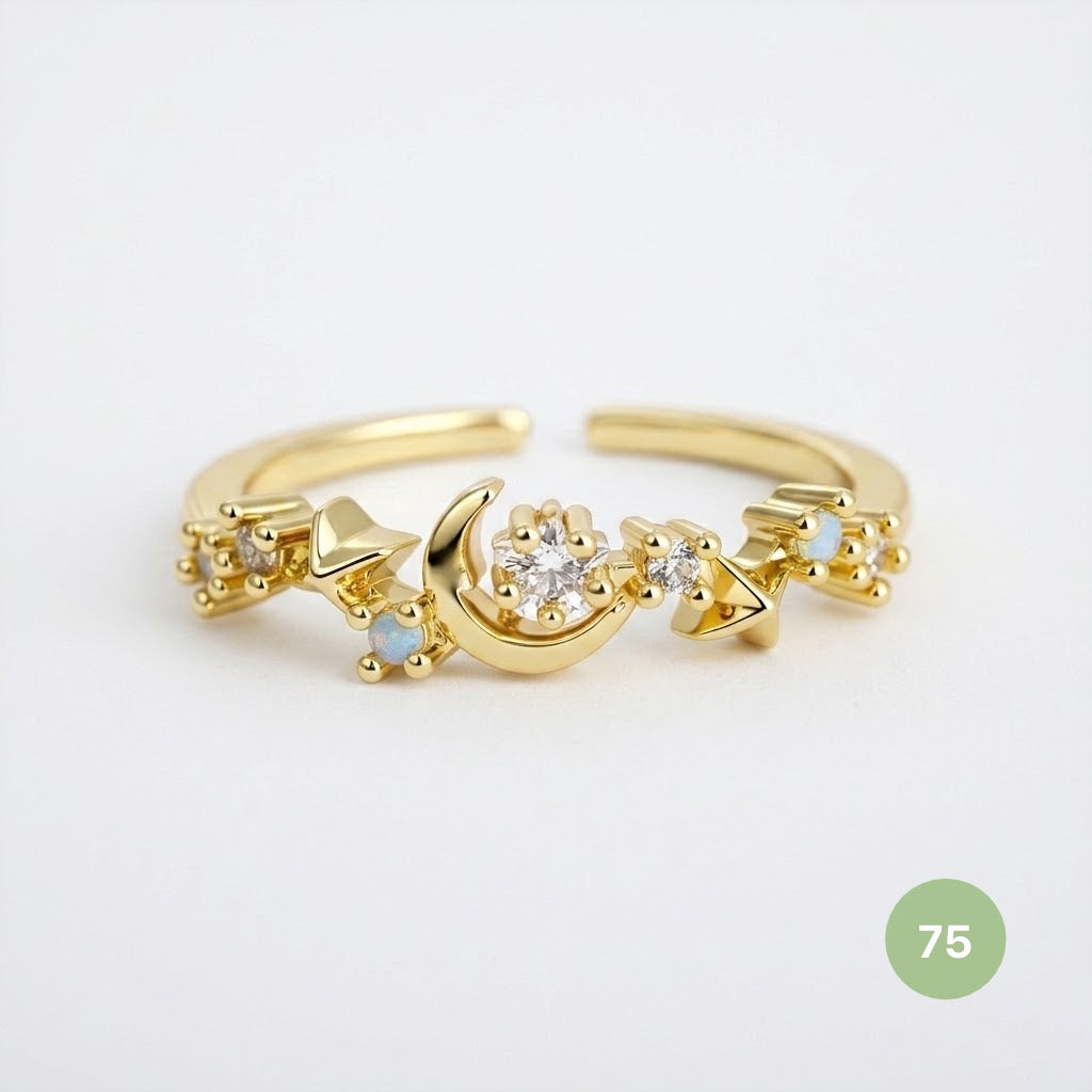Dainty Rings - golden and silver