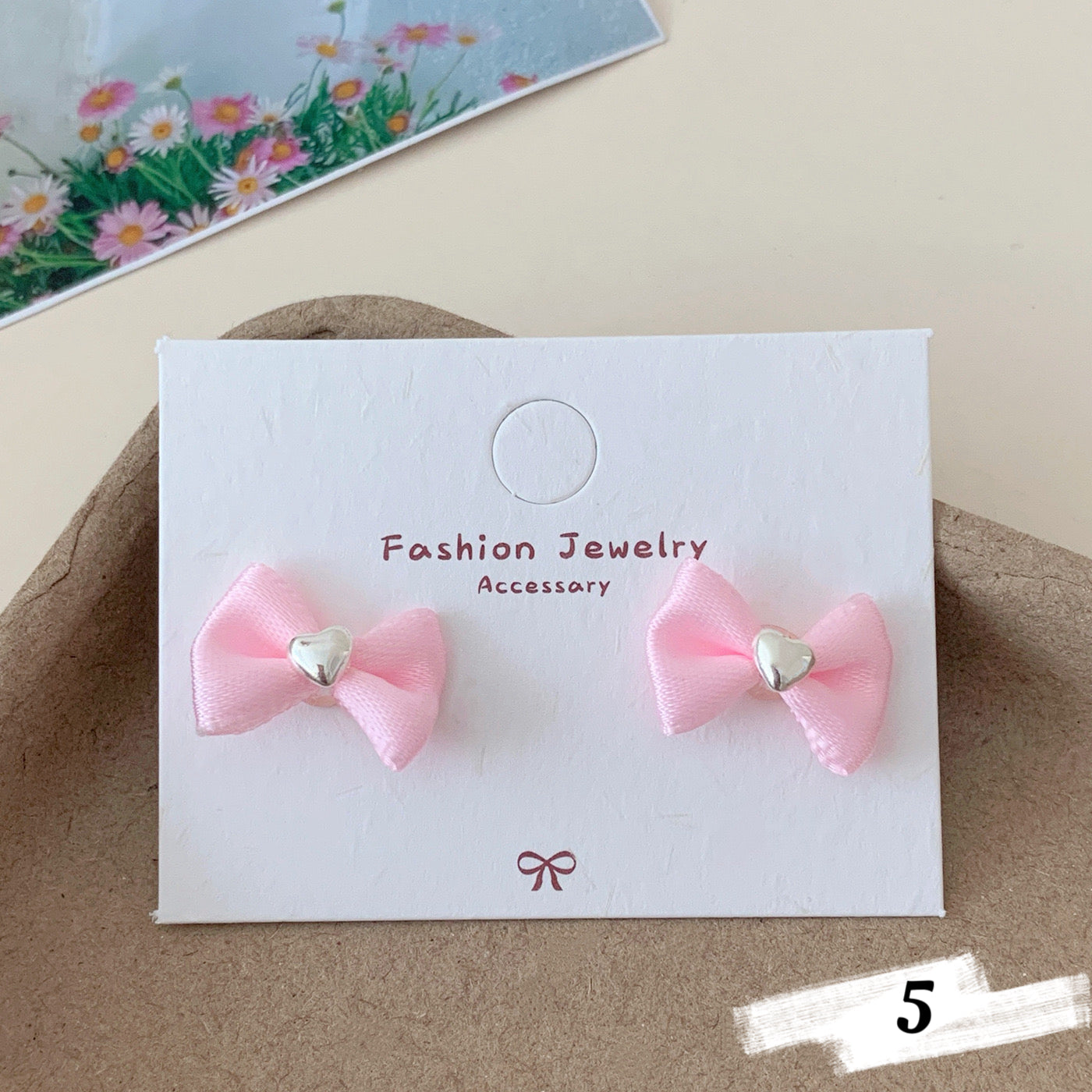 Ribbon Bow Series Earrings