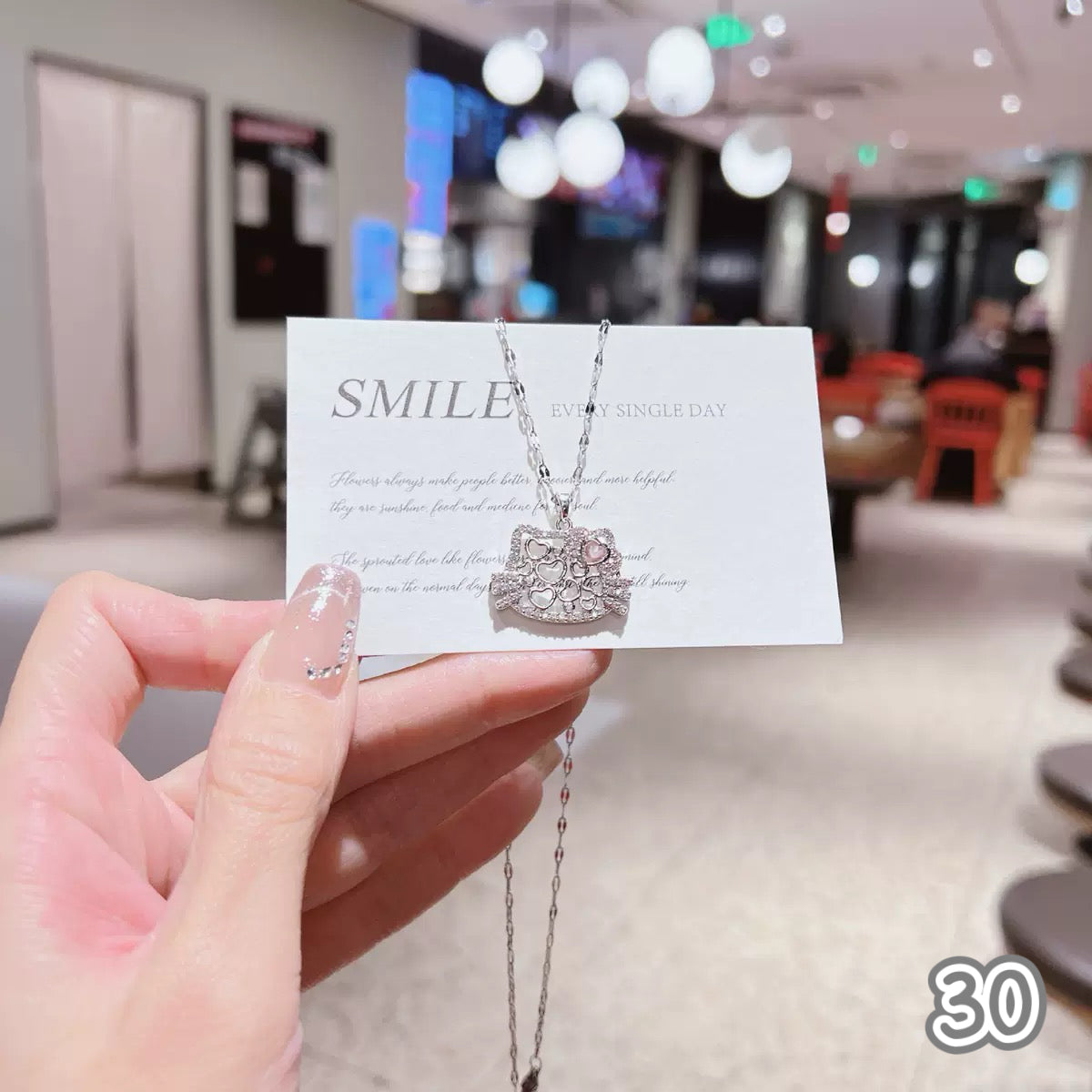 Dainty Silver Necklace