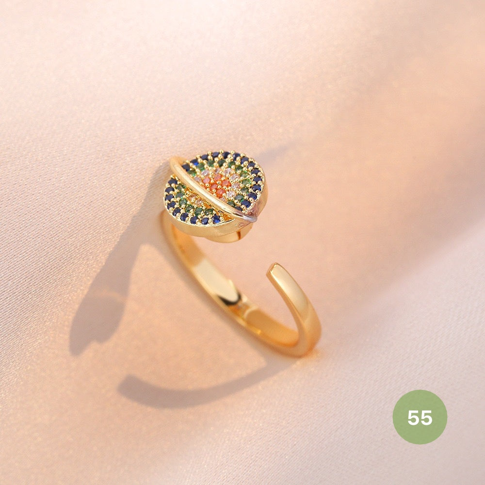 Golden Spinner Ring
