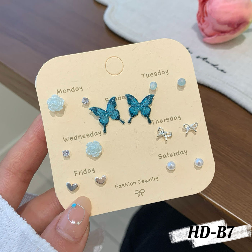 New Butterfly Earring Set