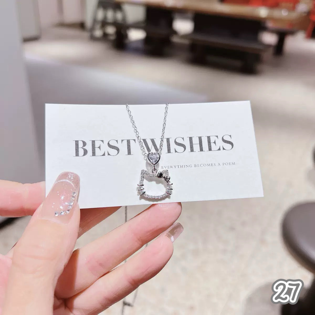 Dainty Silver Necklace