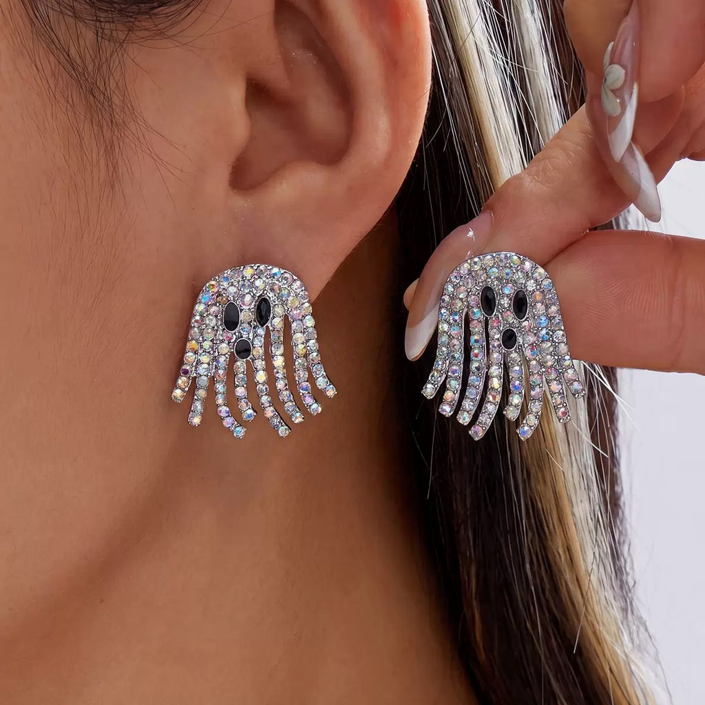 Shiny ghost Earrings