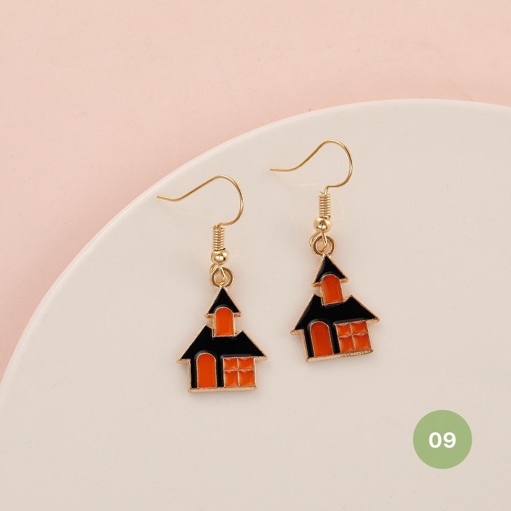 Halloween Spooky Dangle Earrings