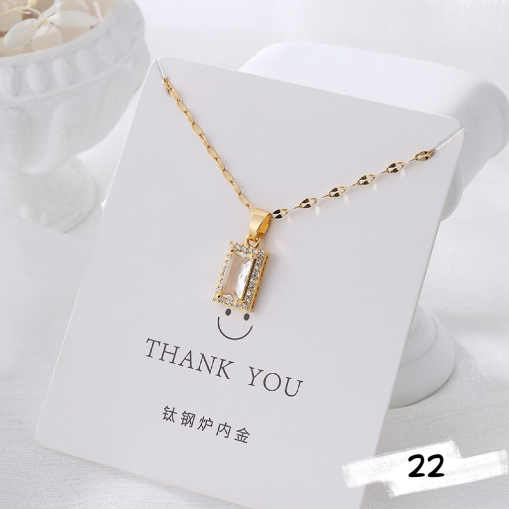 Shiny Golden Necklace