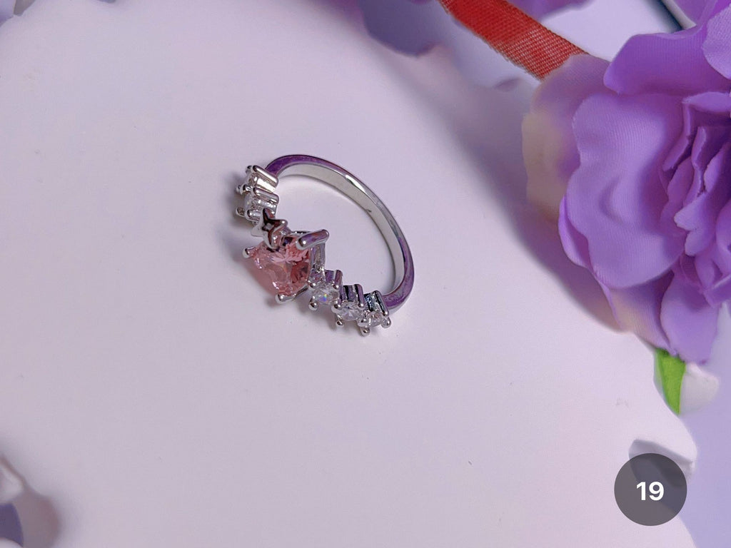 Pink Series Rings