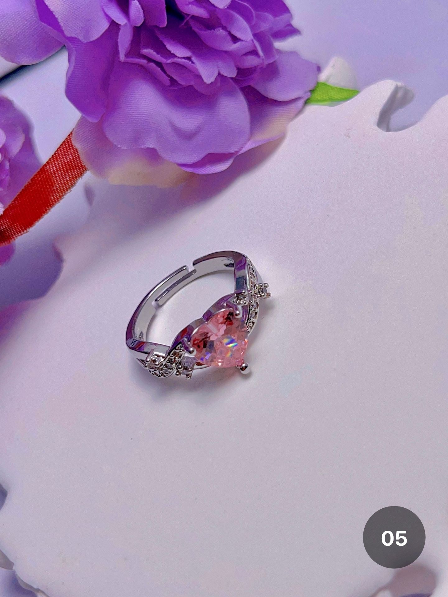 Pink Series Rings