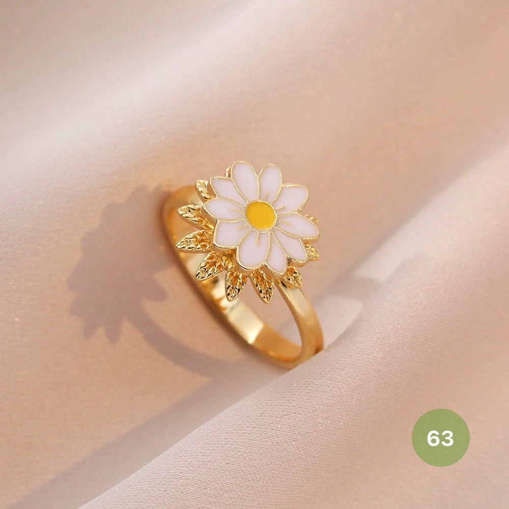 Golden Spinner Ring