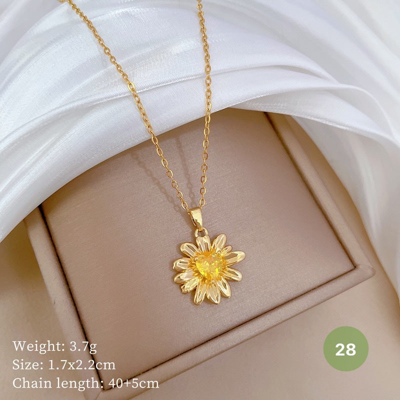 Shiny Butterfly Necklace