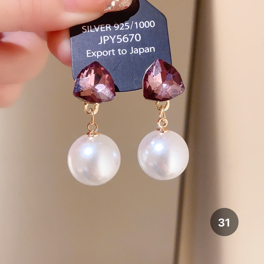Purple Series Luxury Earrings