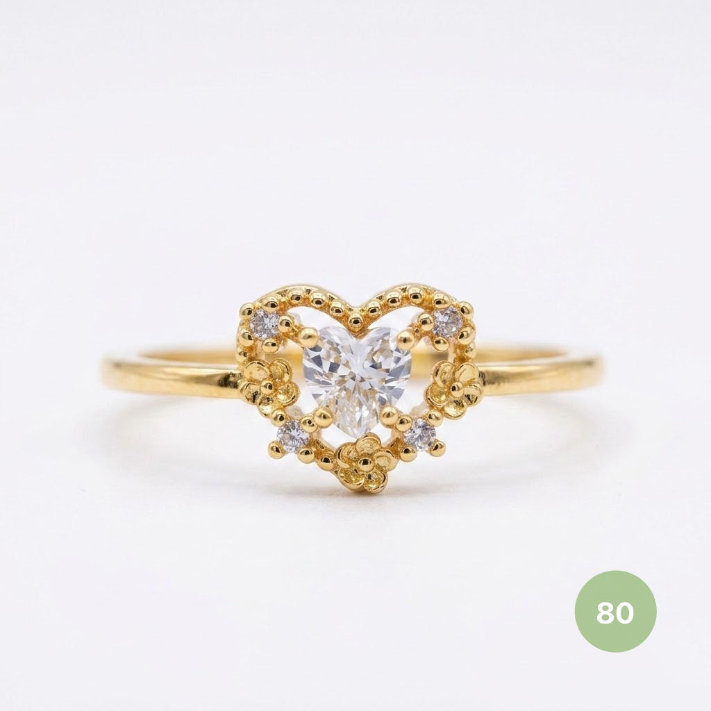 Dainty Rings - golden and silver