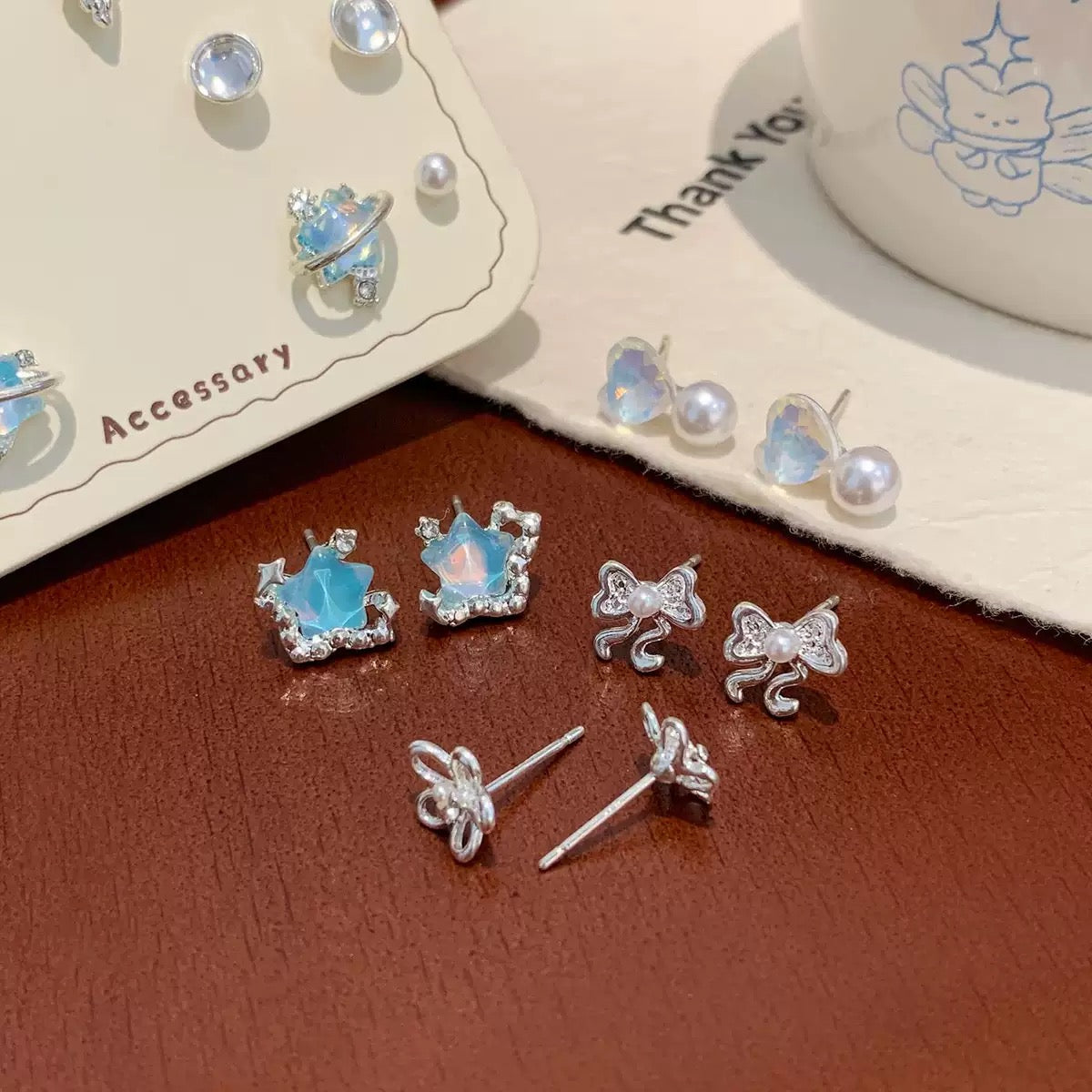 Ocean Style Earrings Set
