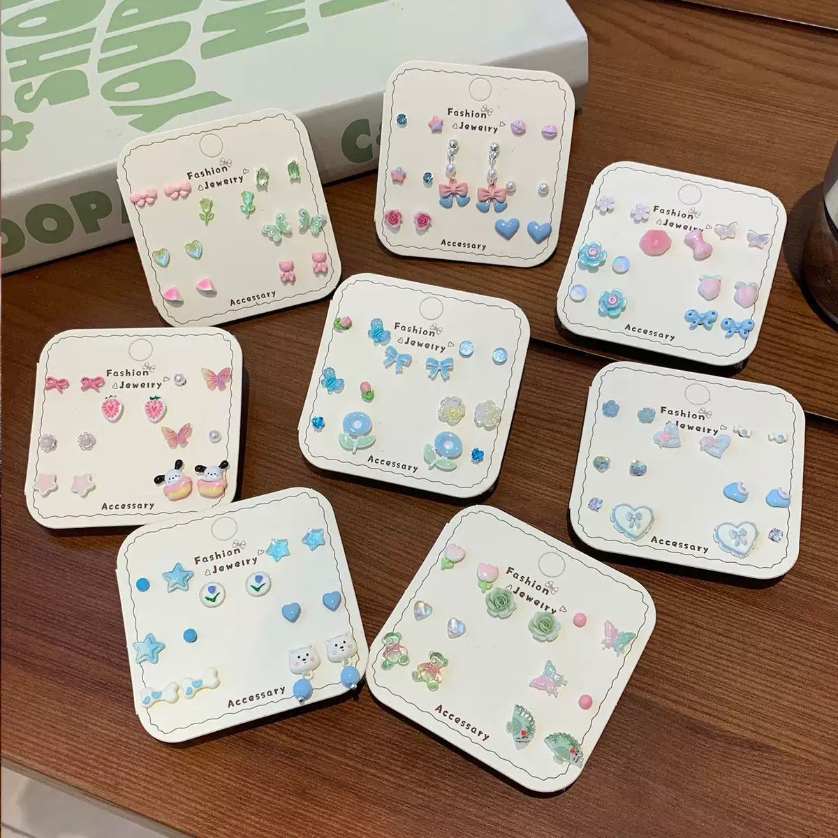 Spring Dopamine Earrings Set