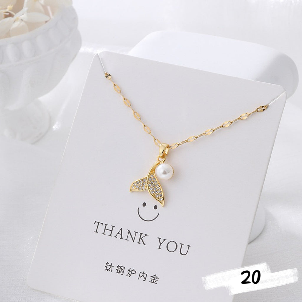 Shiny Golden Necklace