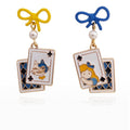 Poker Card Earrings