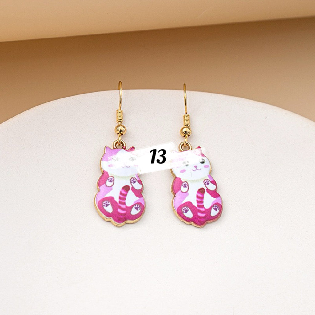 Cute Cat Series Earrings