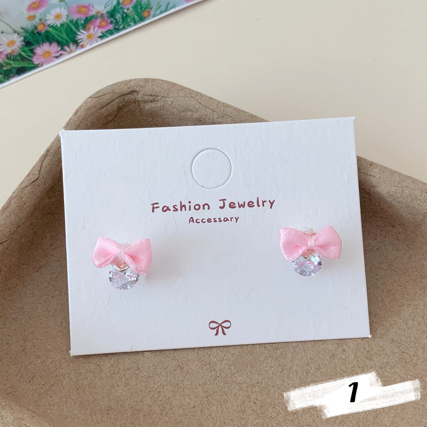Ribbon Bow Series Earrings