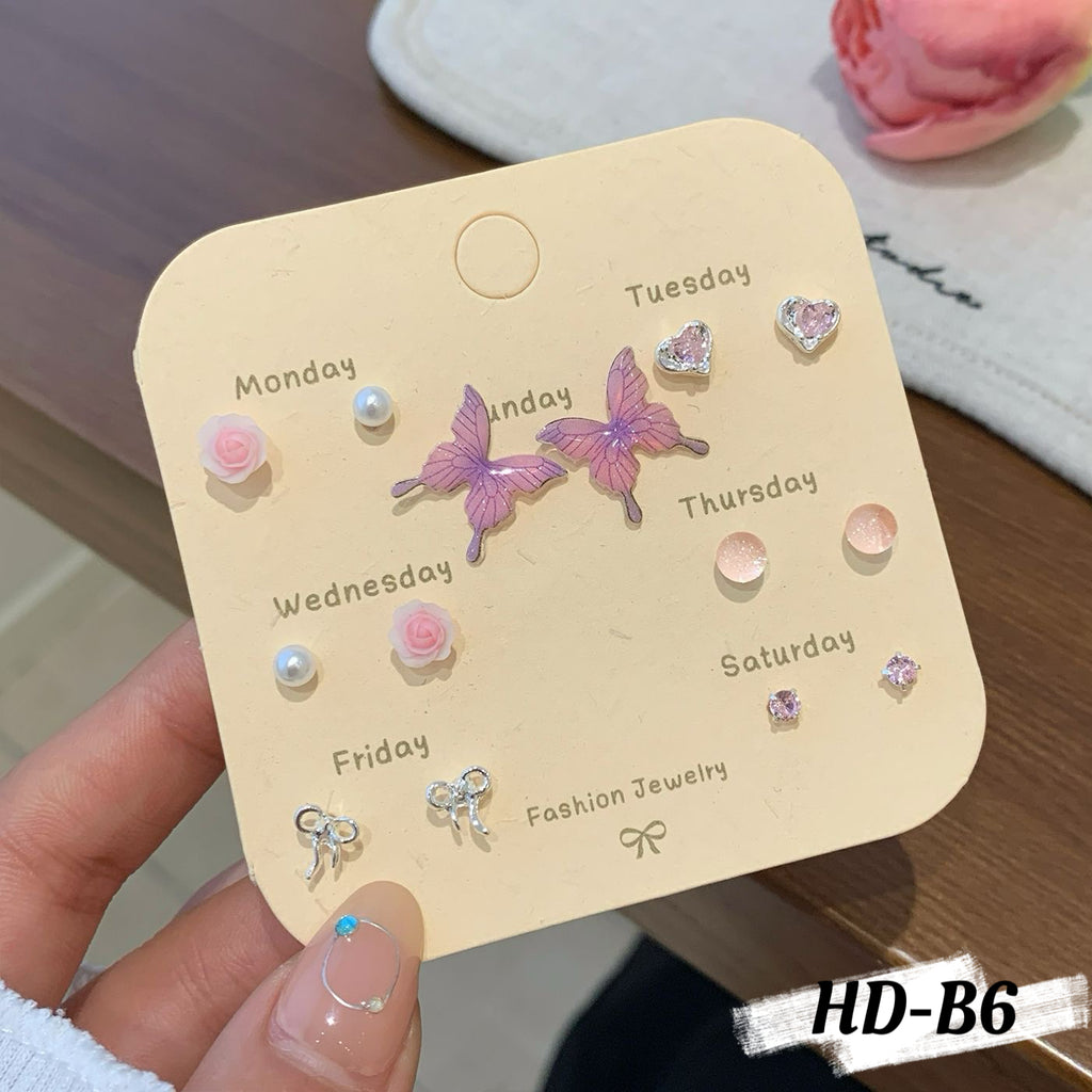 New Butterfly Earring Set