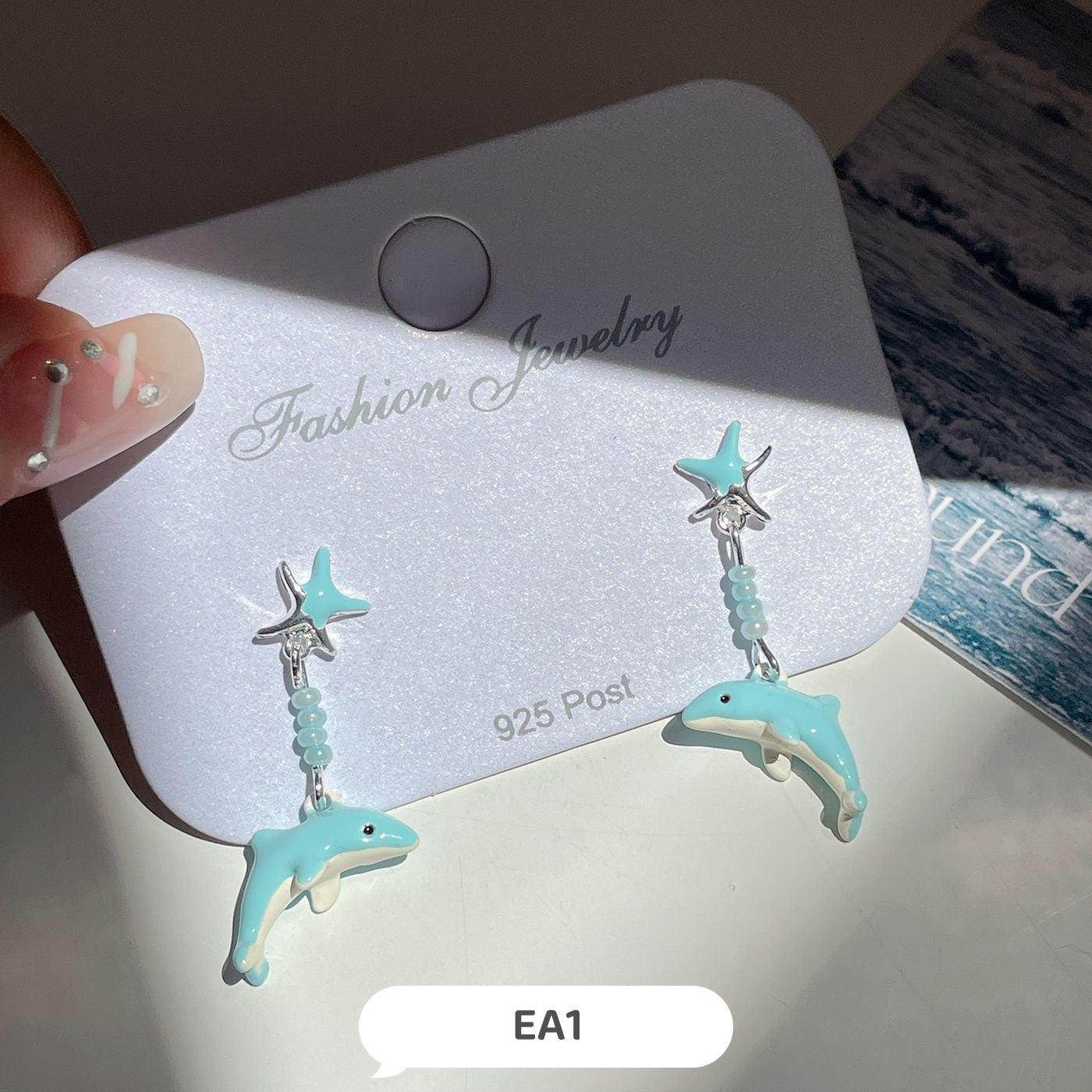 Oceanic Delicate Dangle Earrings