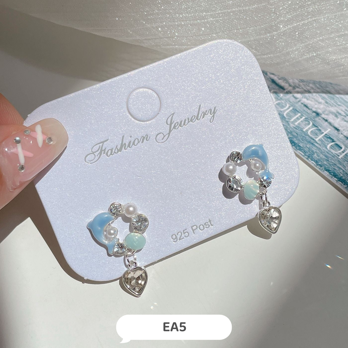 Oceanic Delicate Dangle Earrings