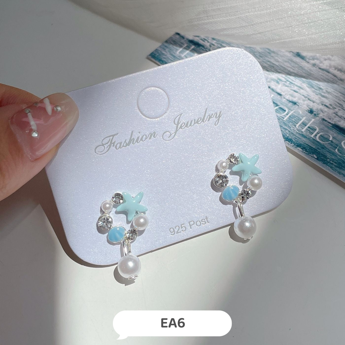 Oceanic Delicate Dangle Earrings