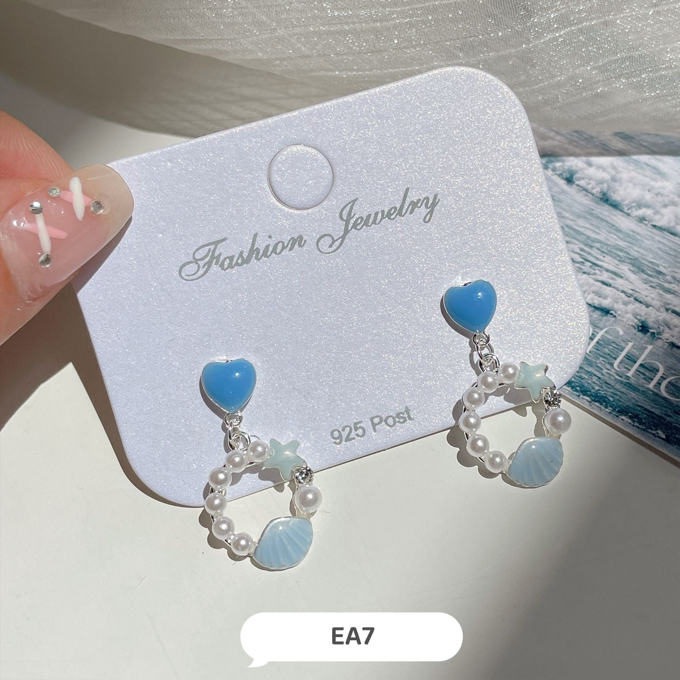 Oceanic Delicate Dangle Earrings