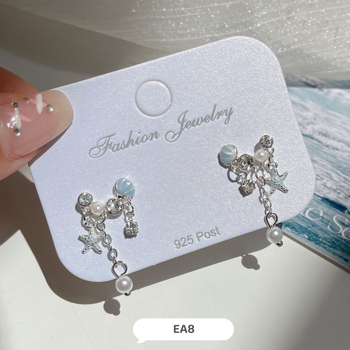 Oceanic Delicate Dangle Earrings