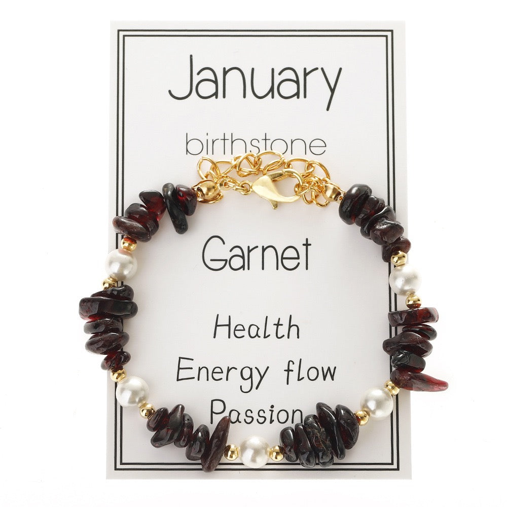 Birthstone Crystal Bracelet