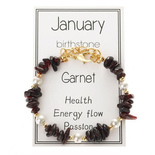 Birthstone Crystal Bracelet