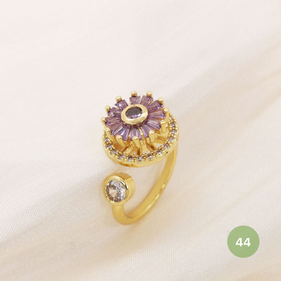 Golden Spinner Ring