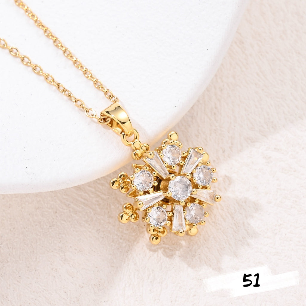 Shiny Spinner Necklace