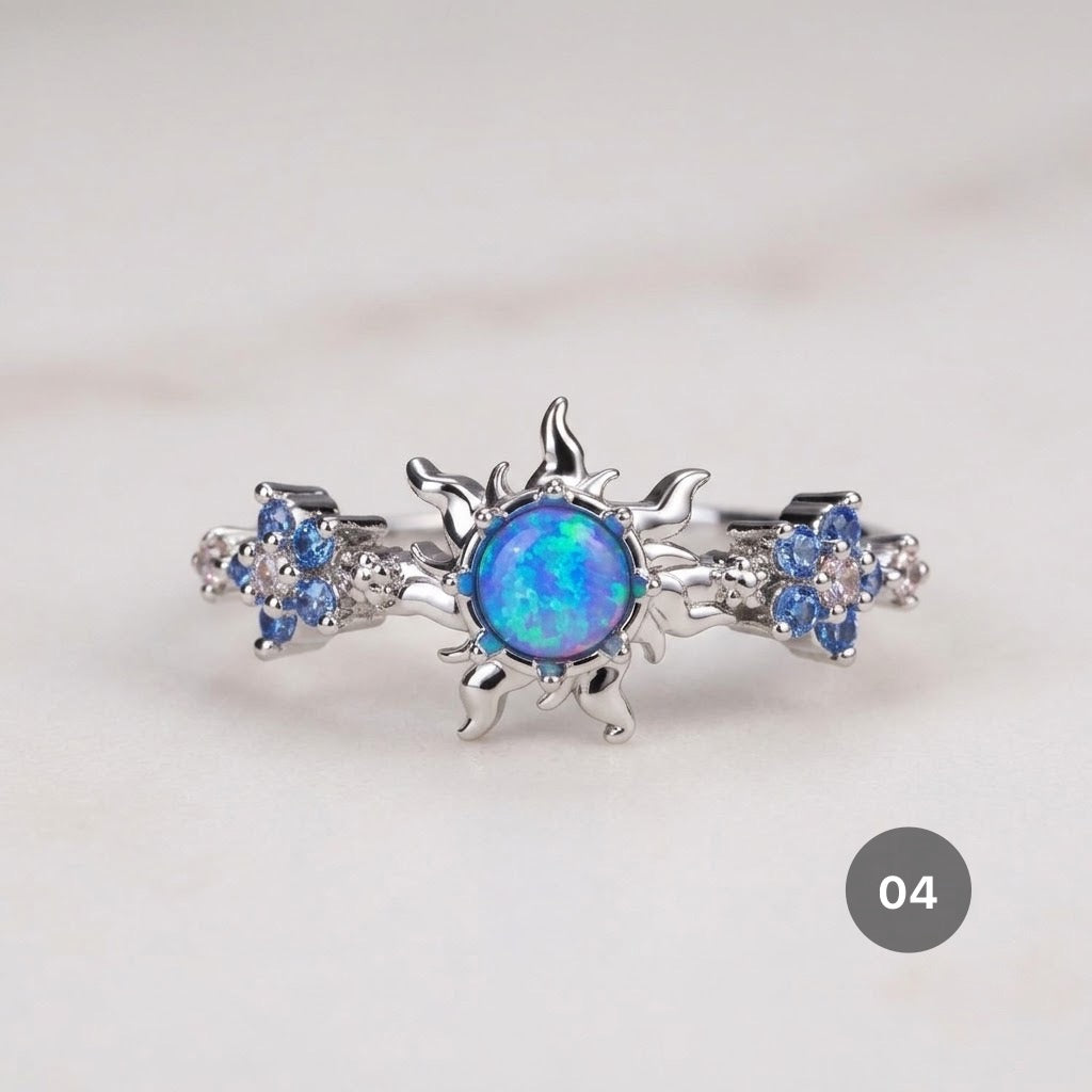 Sun Series Dainty Rings