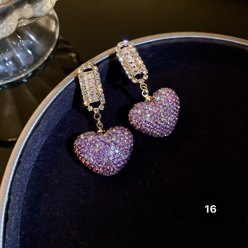 Purple Series Luxury Earrings