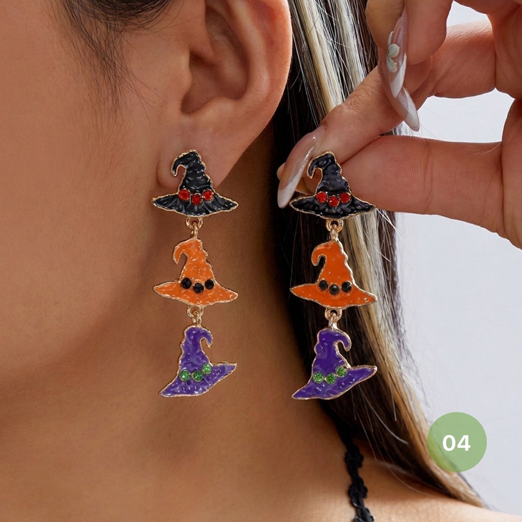 Halloween Candy Dangle Earrings