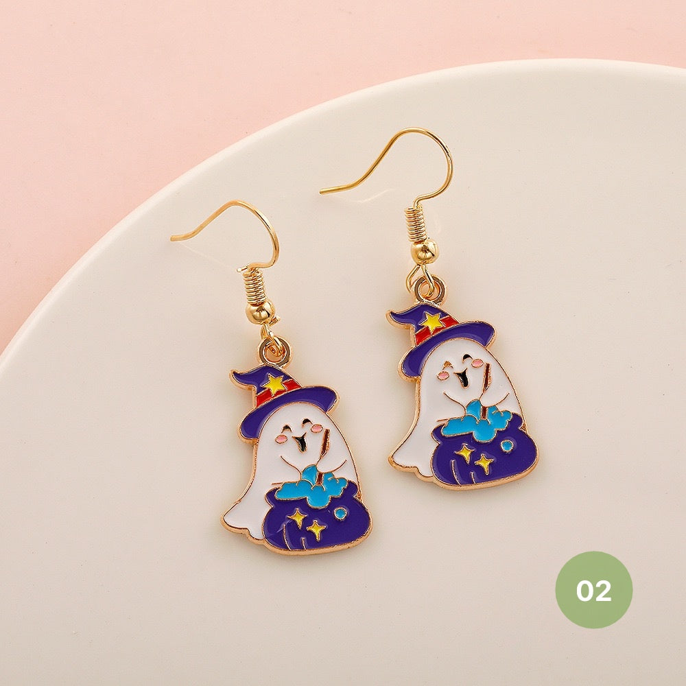 Halloween Spooky Dangle Earrings