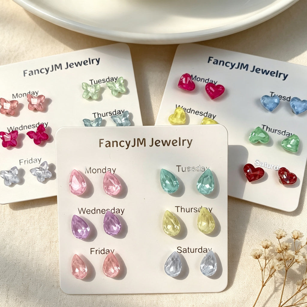 Candy Color Stud Earring - Blind Bag